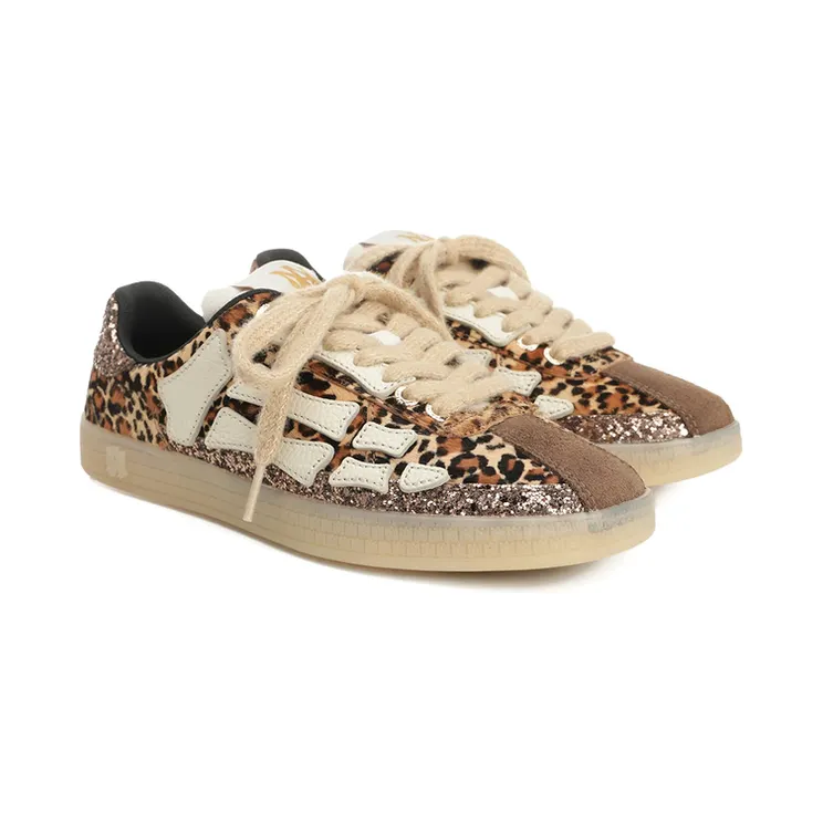 Amiri Leopard Pacific Bones “Brown/Neutrals” (AWSNSN1024 BROWN)