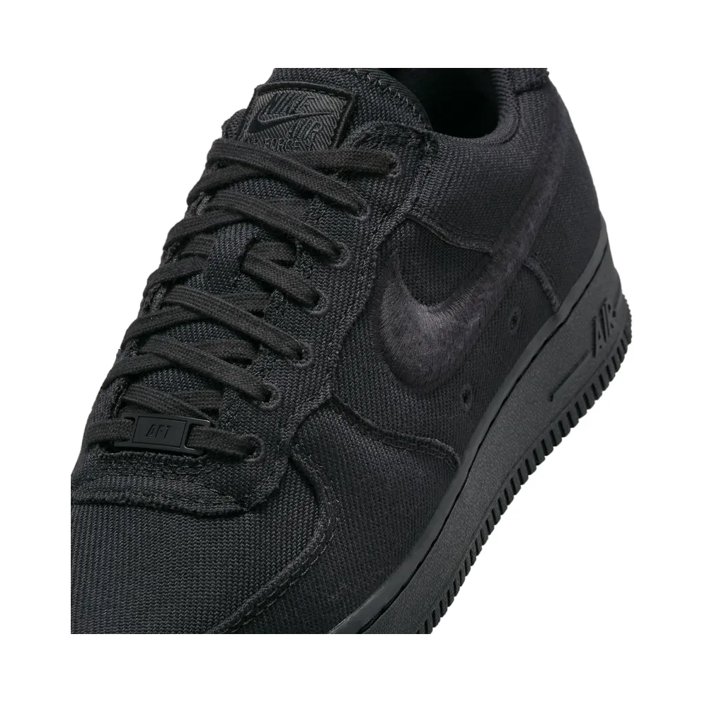 Nike Air Force 1 Low Triple Black Canvas (HV1204-002)