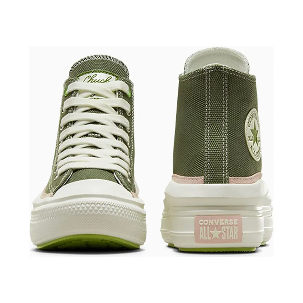 Converse Chuck Taylor All Star Move Mixed Material Utility/egret/pink Sage