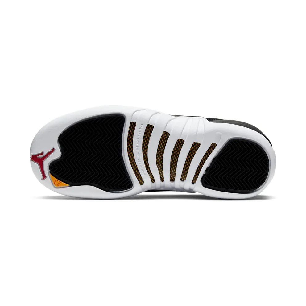 Jordan 12 Retro Reverse Taxi (GS) Black/White-Taxi-Black (153265-017)