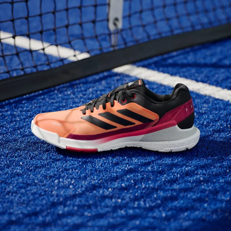 Adidas Crazyquick BOOST Padel Lucid Orange / Core Black / Lucid Red (JR1819)
