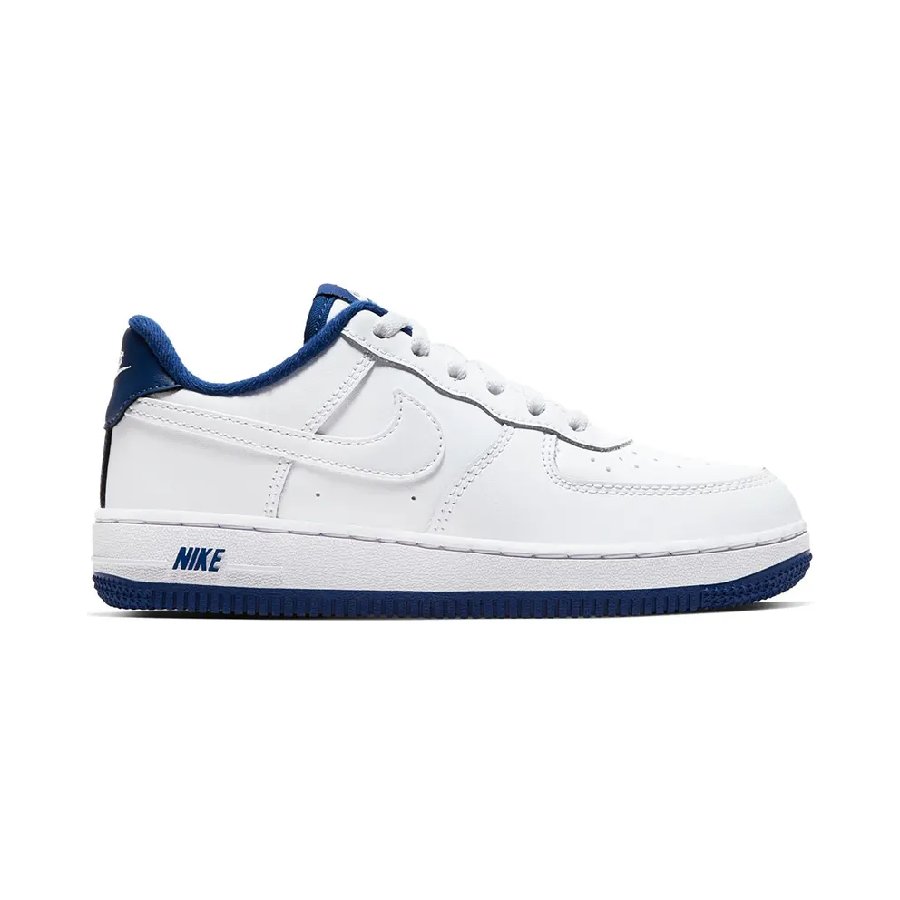 Nike Air Force 1 Low White Deep Royal Blue (PS) White/Deep Royal Blue-White (CU0816-102)