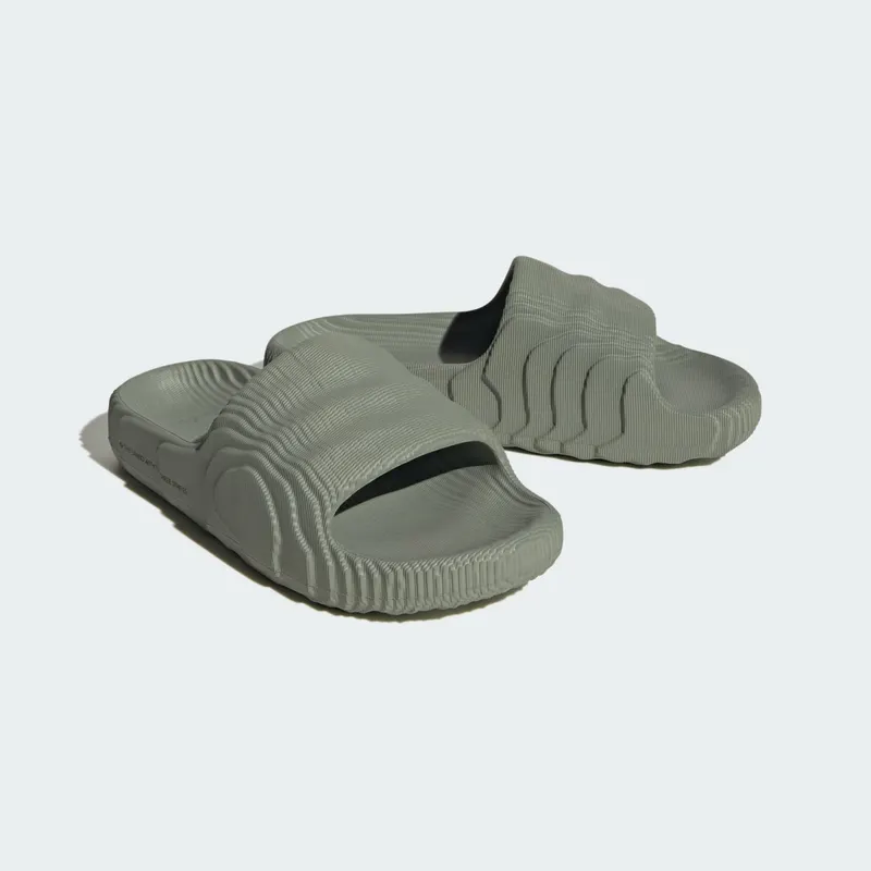 Adidas Adilette 22 Slides Silver Green / Silver Green / Core Black (IG8264)