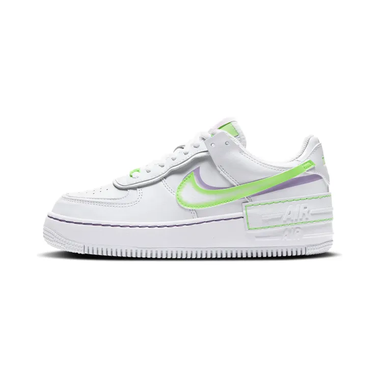 Nike Air Force 1 Shadow White Electric Green (W) (DD9684-100)