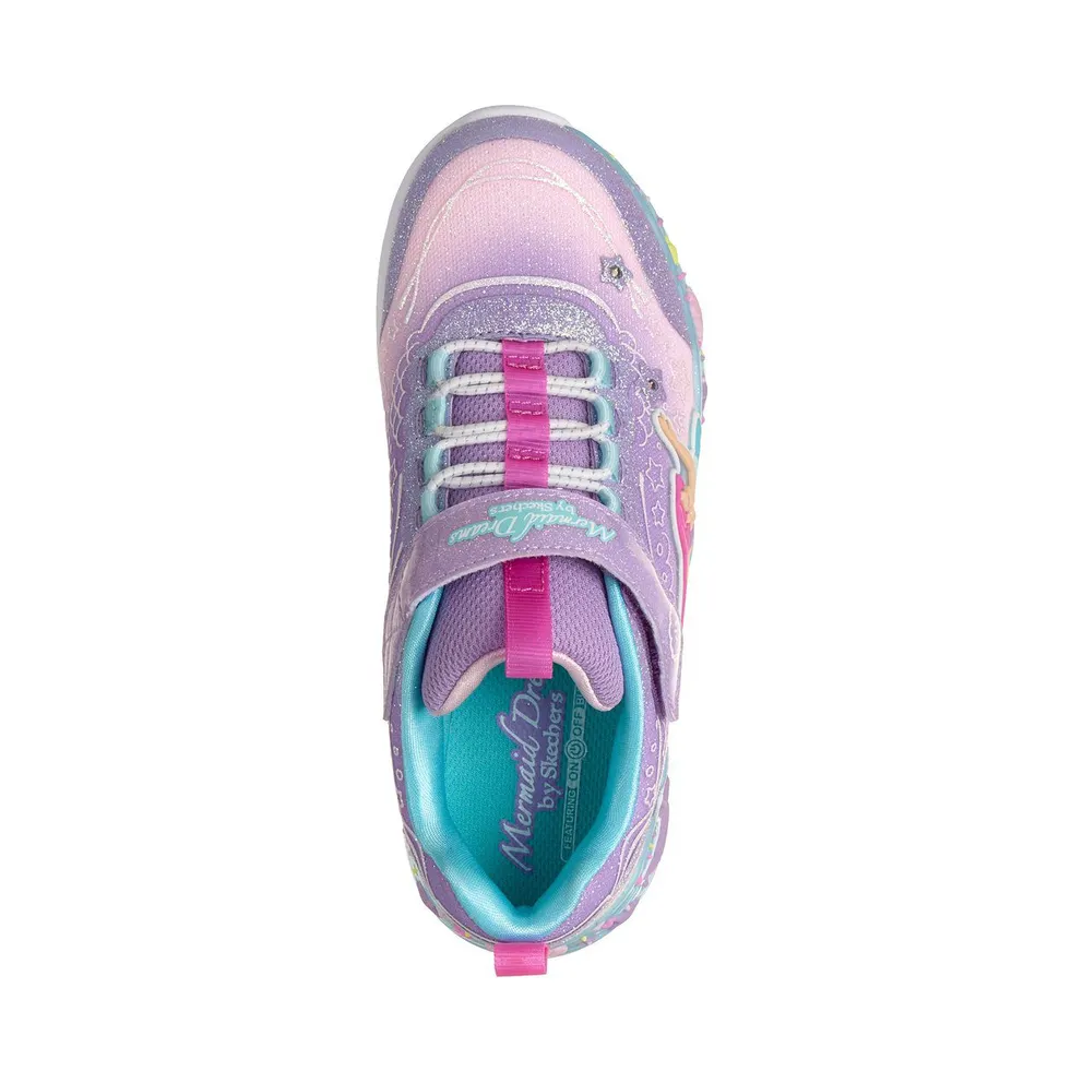 Skechers S-Lights: Mermaid Dreams Sneaker Lavendel