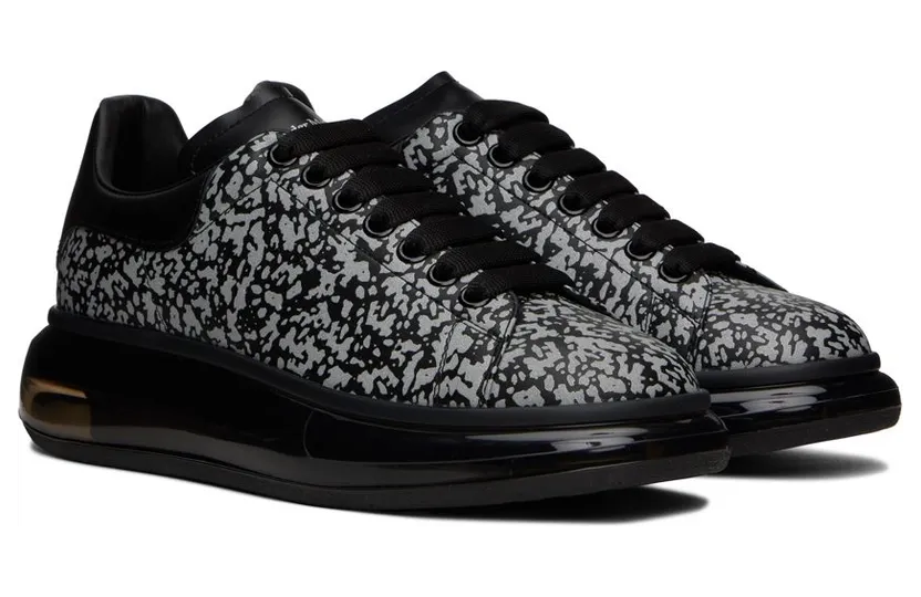 Alexander McQueen Black Joey 1589 BLK/BLK/RE./FUM (711154WICEH) (4)