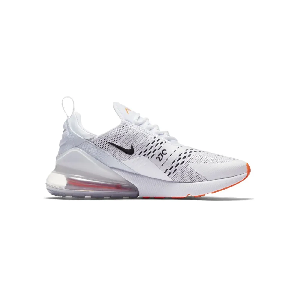 Nike Air Max 270 White Black Total Orange White/Black-Total Orange (AH8050-106)