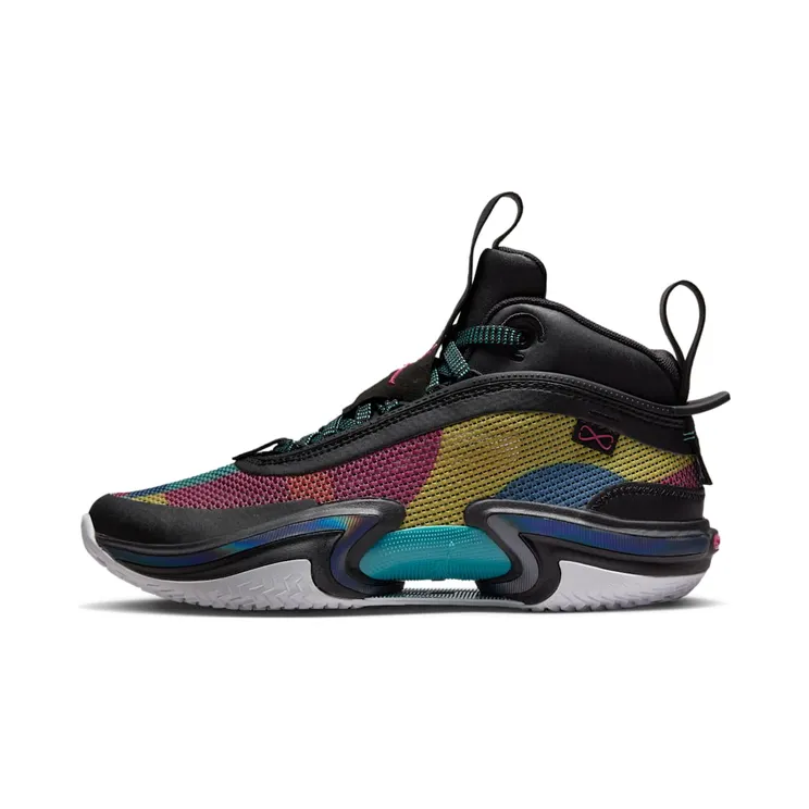 Jordan 36 Black Multi-Color (DA9054-063)