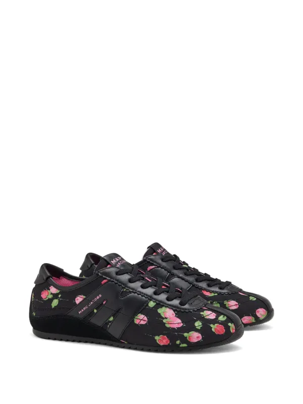 Marc Jacobs The Vintage Floral 400 Bleecker runners – Schwarz (2F6FSN001F03)