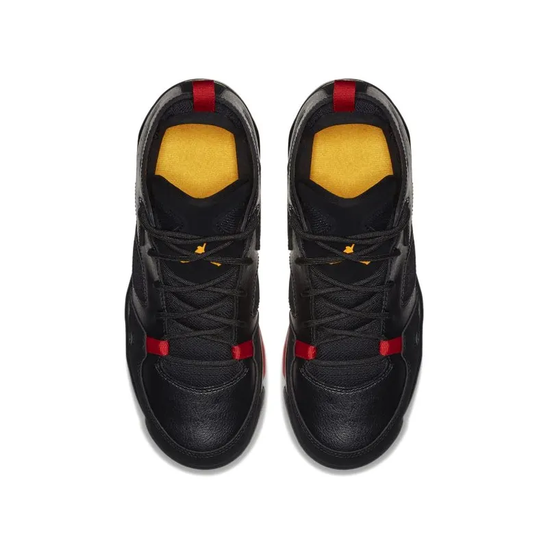 Jordan Flight Club 91 Last Shot (GS) Black/Dandelion-Varsity Red (555472-067)