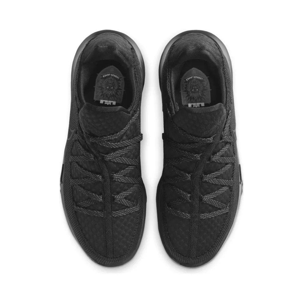 Nike LeBron 17 Low Triple Black Black/Black-Dark Grey-Black (CD5007-003)