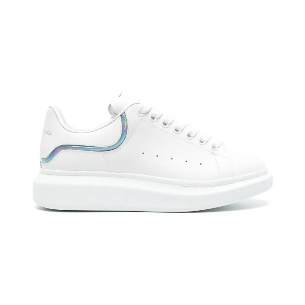 Alexander McQueen Oversized White Iridescent Stripe (782467WIE9R8757)