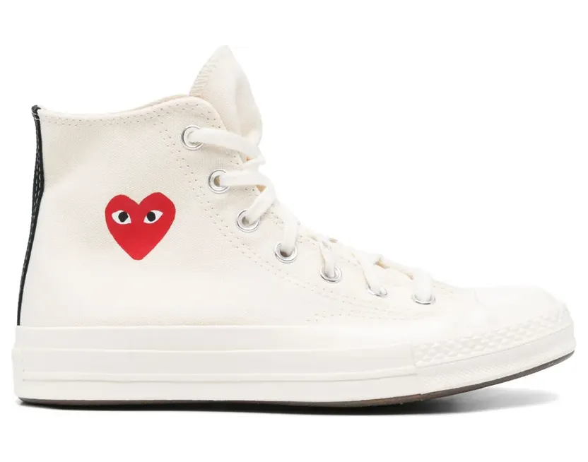 Comme Des Garçons x CONVERSE PLAY Chuck Taylor’70 sneakers – Wit (P1K129)