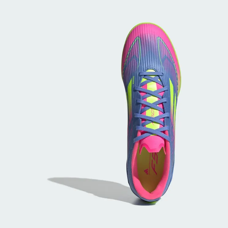 adidas F50 League Turf Blue Fusion Lucid Lemon Lucid Pink (IE1230)