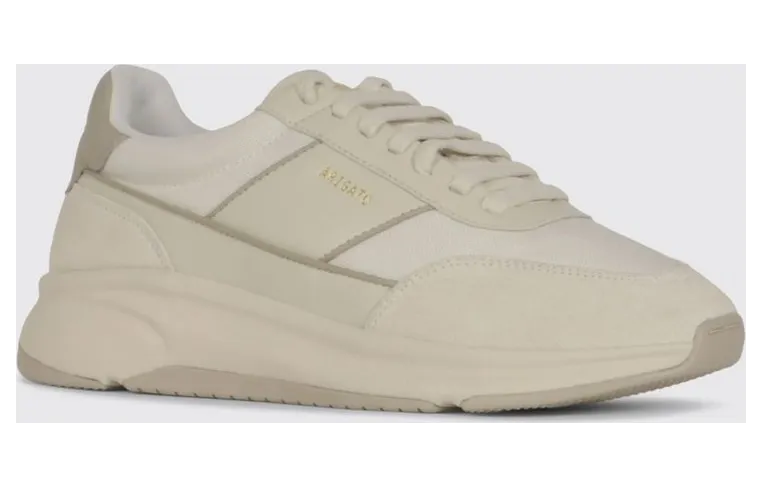 Axel Arigato Genesis Neo Runner Leather and Mesh Trainers with Bicolour Design White (F2737005)