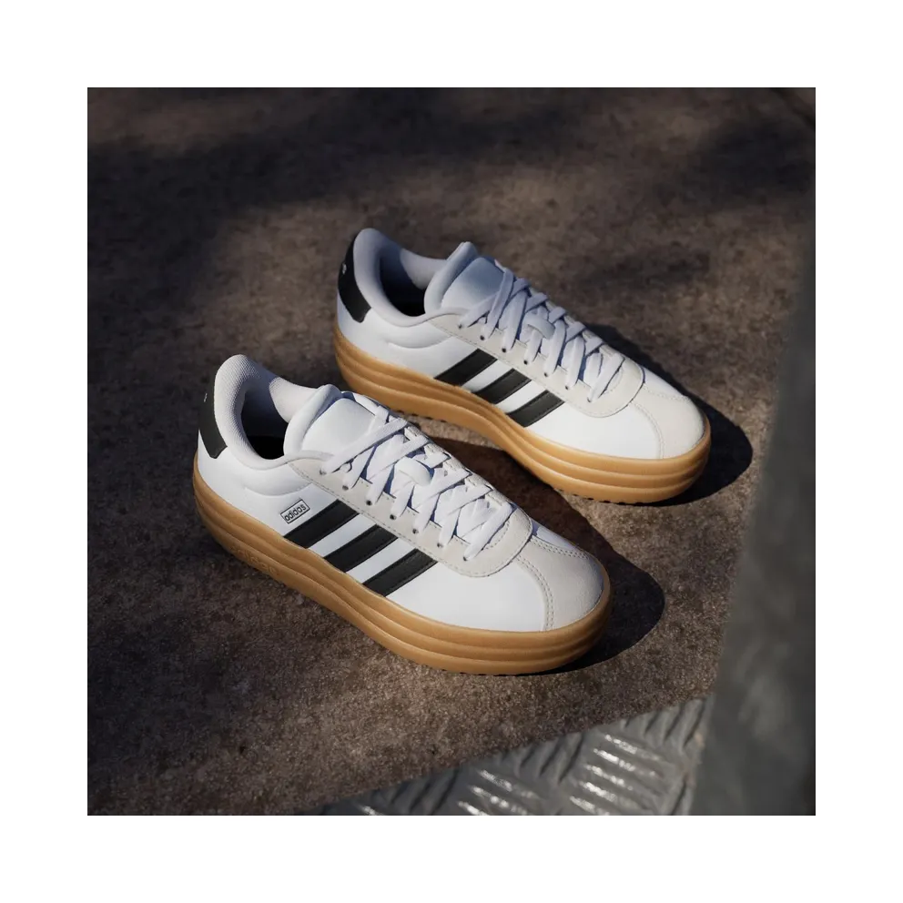 Adidas VL COURT BOLD Kids Cloud White / Core Black / Gum (JQ8065)
