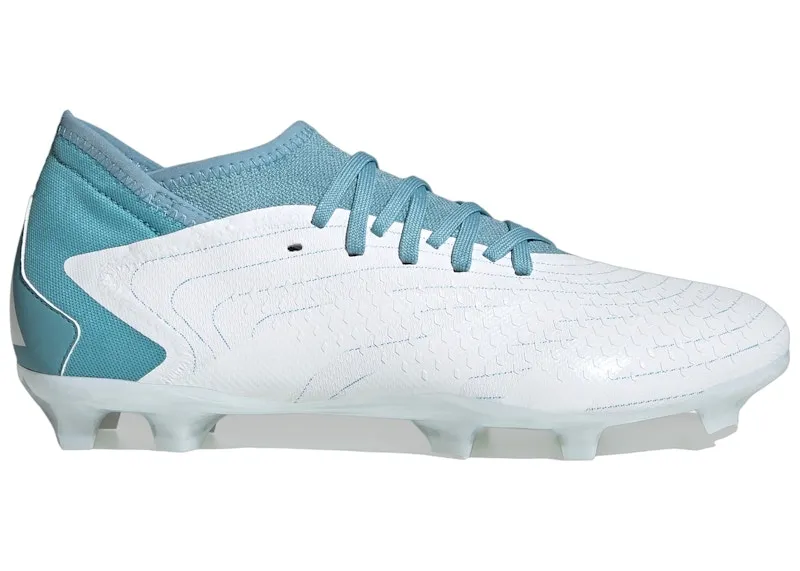 adidas Predator Accuracy.3 FG Cloud White Grey Preloved Blue (FZ6281)