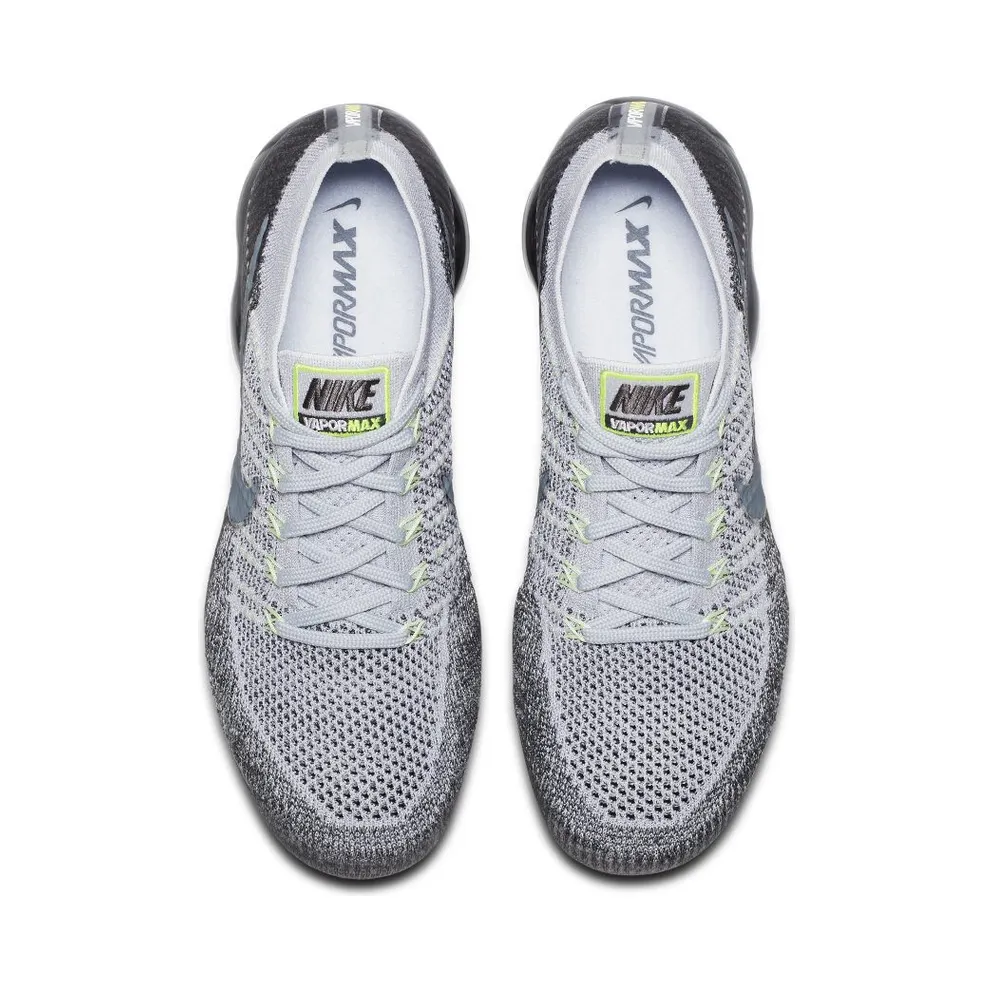 Nike Air VaporMax Grey Neon Pure Platinum/Anthracite-White-Dark Grey (922915-002)