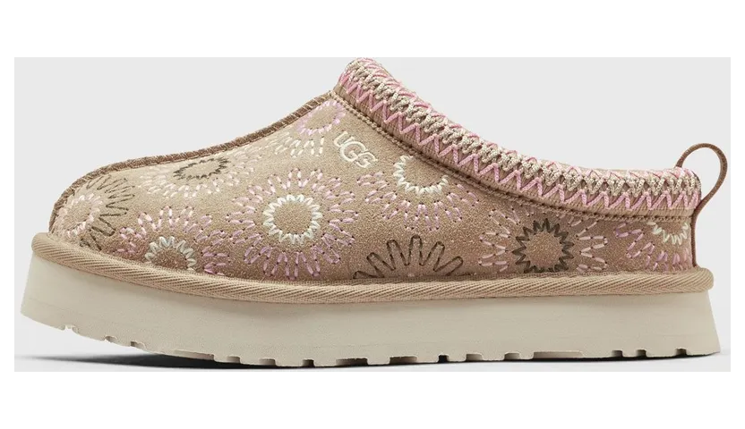 UGG Tazz Sun Stitch Slipper Mustard Seed