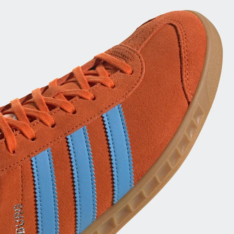 Adidas Hamburg Orange / Light Blue / Silver Metallic (GX7224)