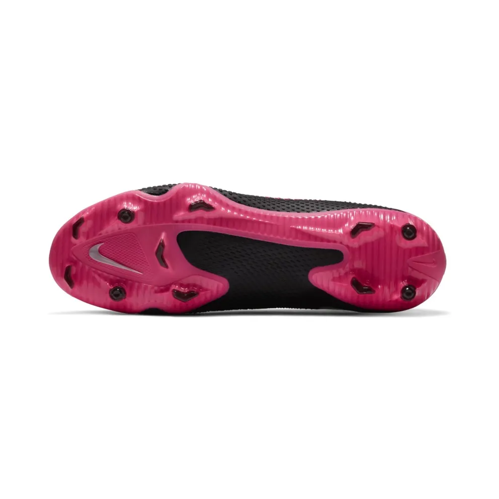 Nike Phantom GT Pro FG Black Pink Blast Black/Pink Blast-Metallic Silver (CK8451-006)