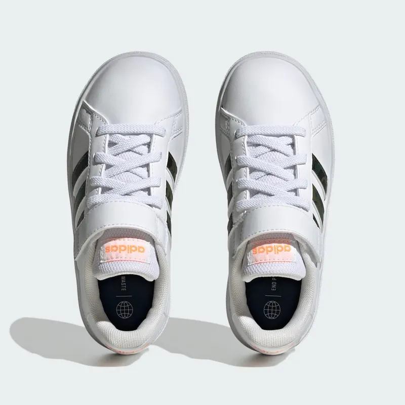 adidas Grand Court Lifestyle Court Cloud White / Cloud White / Screaming Orange (IF2885)