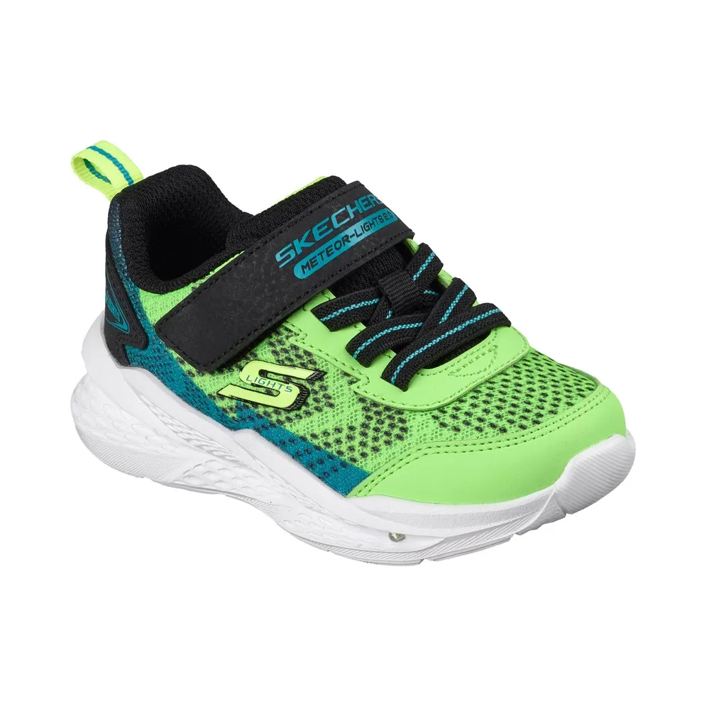 Skechers S-Lights: Meteor-Lights 2.0 Sneaker Limoen/Black