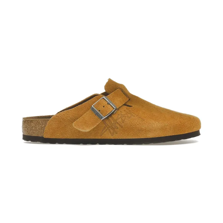 Birkenstock Boston Clog Stussy Caramel (2021) (1022972)