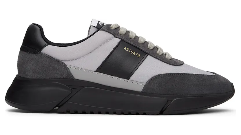 Axel Arigato Grey & Black Genesis Vintage Sneakers (35049)
