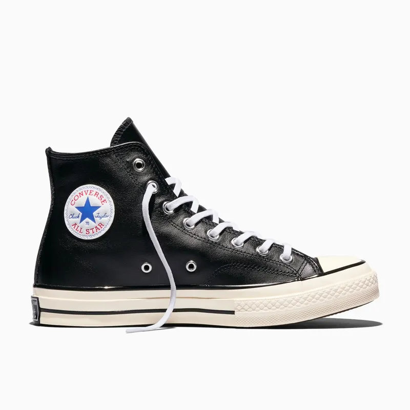 Converse Chuck 70 Leather Black/White/Egret (A07200C)