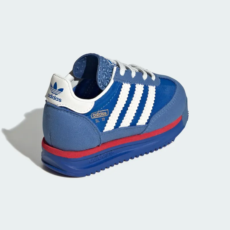 Adidas SL 72 RS Elastic Laces Kids Blue / Core White / Better Scarlet (JI3089)