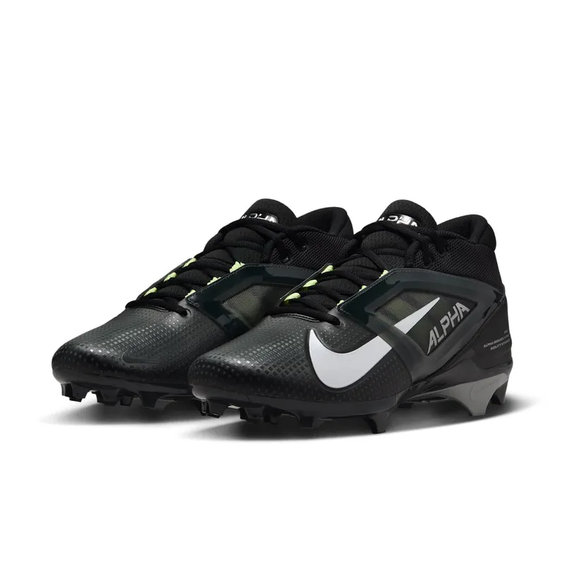 Nike Alpha Menace 4 Pro Black Light Smoke Grey White (FD7037-001)