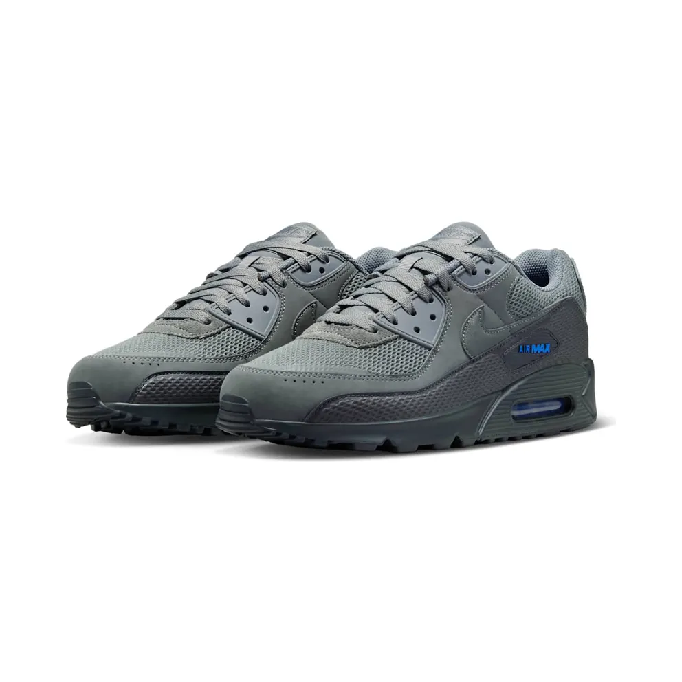 Nike Air Max 90 Smoke Grey / Iron Grey / Dark Smoke Grey / Blue Crystal (IM5759-002)