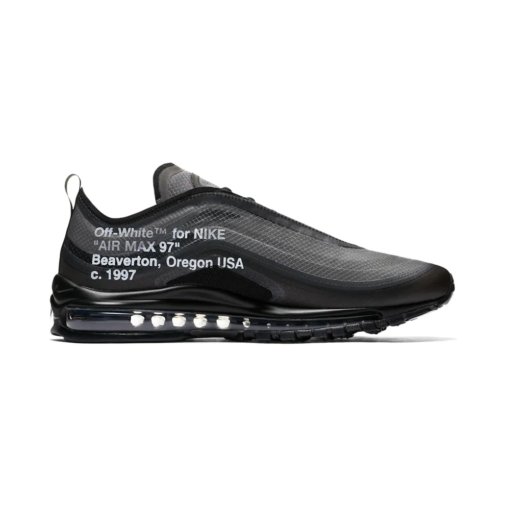 Nike Air Max 97 Off-White Black Black/Cone-Black-White (AJ4585-001)
