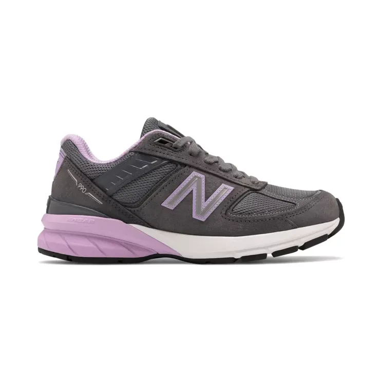 New Balance 990v5 MiUSA Lead Dark Violet Glow (W) (W990DV5)