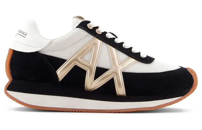 Armani Exchange Armani sneaker Black / Pale Gold (XW002151AF19396MC07739)