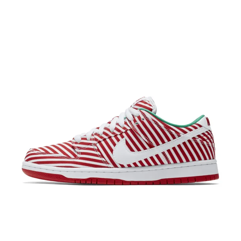 Nike SB Dunk Low Candy Cane Challenge Red/Stadium Green-White (313170-613)