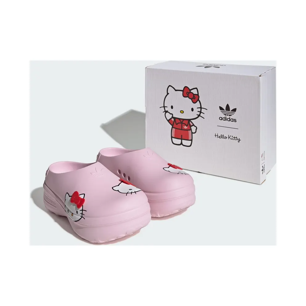 adidas adiFOM Stan Smith Mules Hello Kitty Clear Pink Red (IG4446)