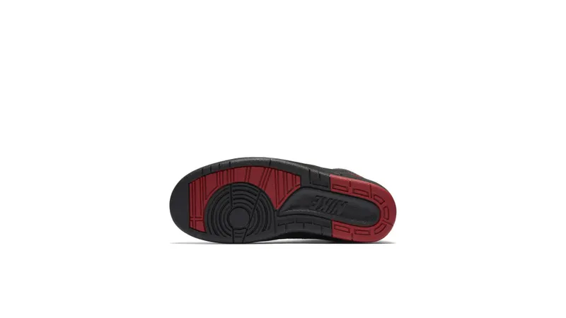 Jordan 2 Retro Alternate 87 (GS) Black/Varsity Red (834276-001)