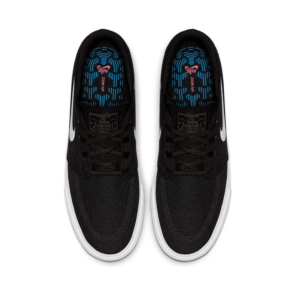 Nike SB Zoom Stefan Janoski Canvas RM Black Black Thunder Grey Gum Light Brown White (AR7718-001)