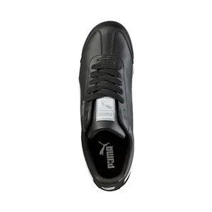 Puma Roma Basic GS “Black White Silver” (354259-01)