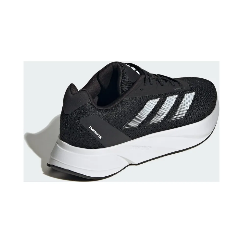 Adidas Duramo SL Wide Running Lightmotion Shoes Core Black / Cloud White / Carbon (IG0310)