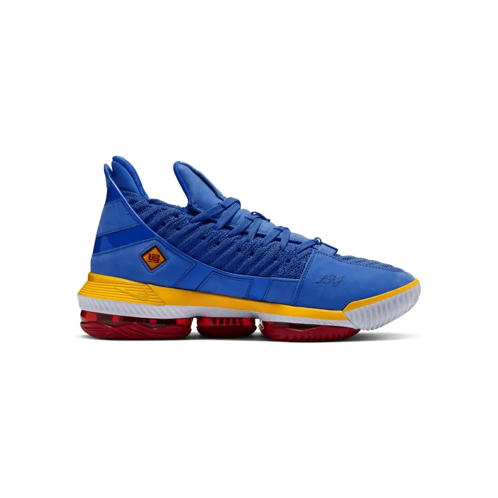 Nike LeBron 16 Superman SuperBron Blue Racer Blue/Varsity Red-Varsity Maize (CD2451-400)