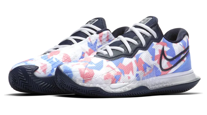 NikeCourt Air Zoom Vapor Cage 4 (gravel) – Blauw