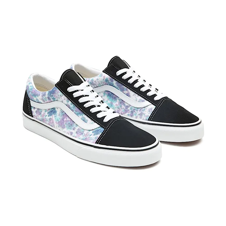 Vans Old Skool “English Lavender Tie Dye-Black-Purple” (VN0A5AO96GF)