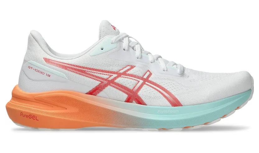 ASICS GT-1000 13 White Coral Reef (1011B858-101)