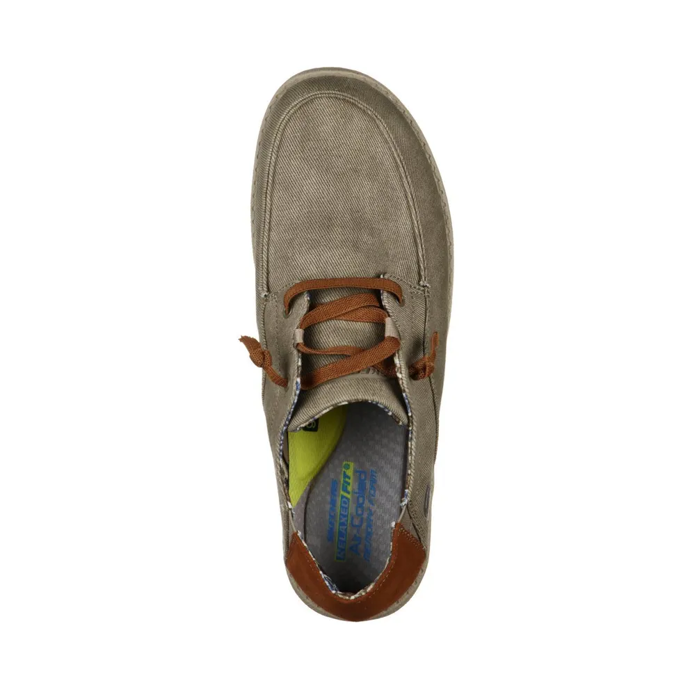 Skechers Relaxed Fit: Melson – Planon Sneaker Taupe