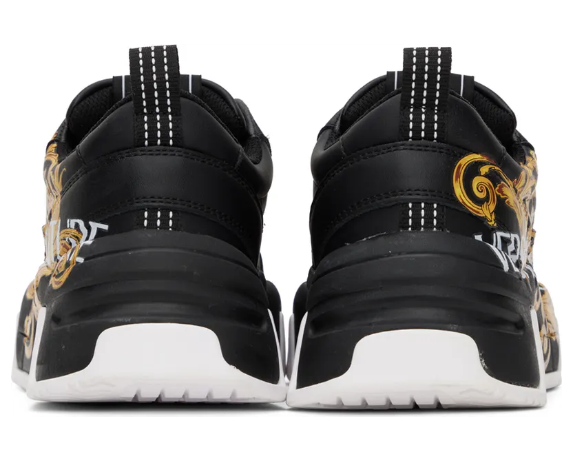 Versace Jeans Couture Black Court 88 Sneakers (E73YA3SF6EZP163) (2)