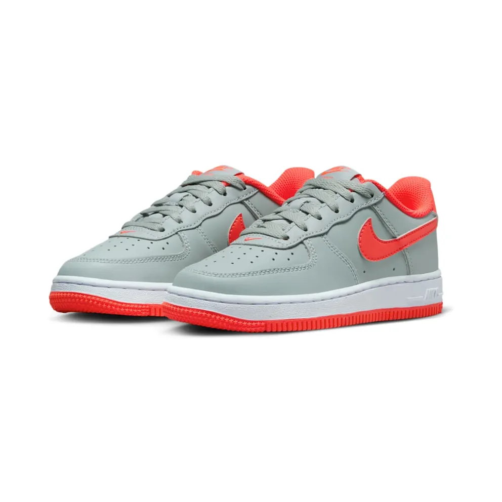 Nike FORCE 1 PS “GREY RED” (CZ1685-005)