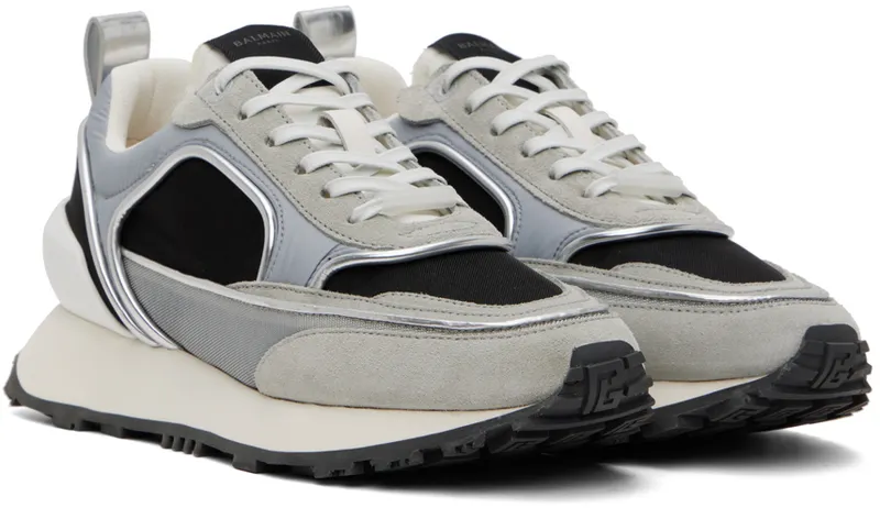 Balmain Racer Low-Top “Gray” (YM0VI305TNYH)